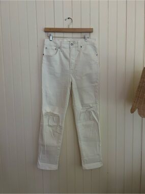 Madewell perfect vintage crop Jean
